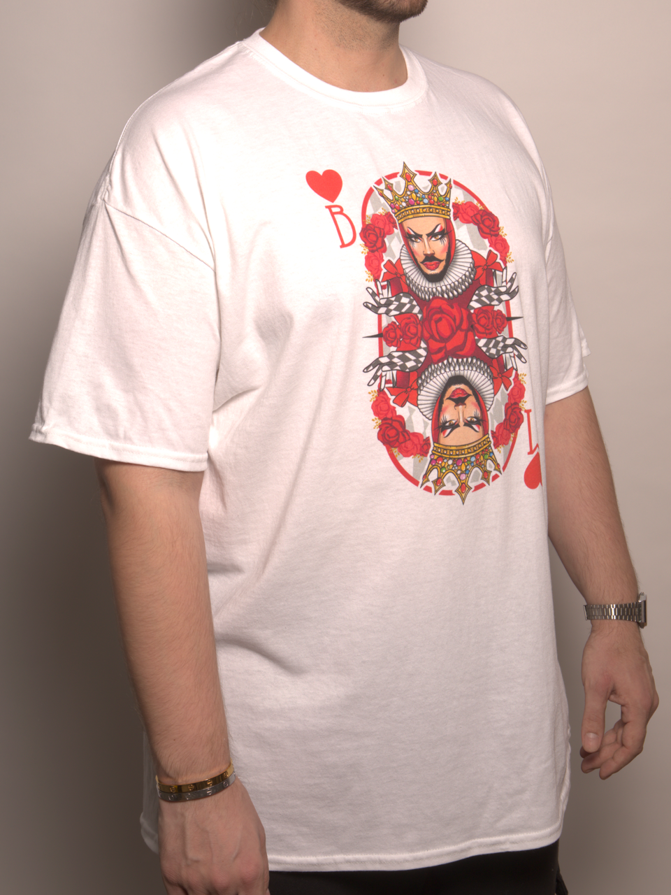 Bambi Mercury Queen Of Hearts T-Shirt