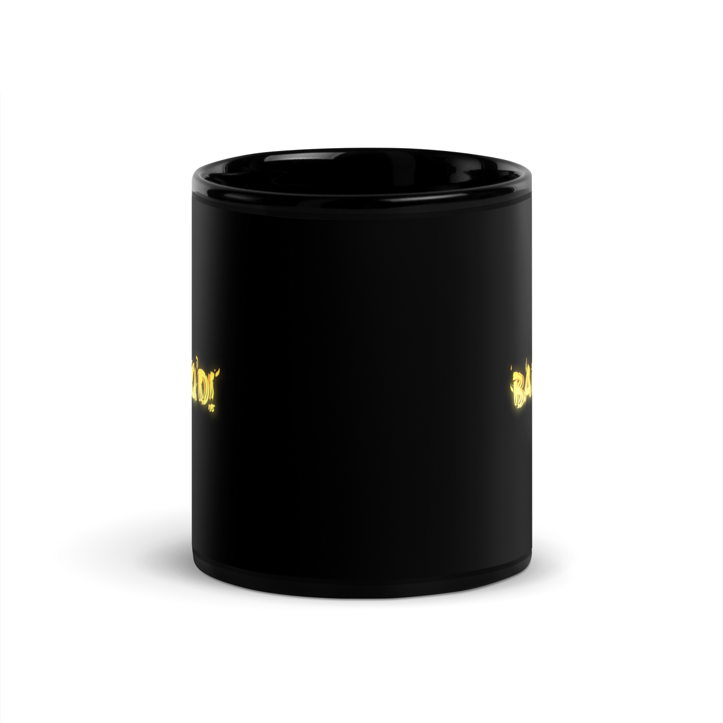BBQ Look Black Glossy Mug