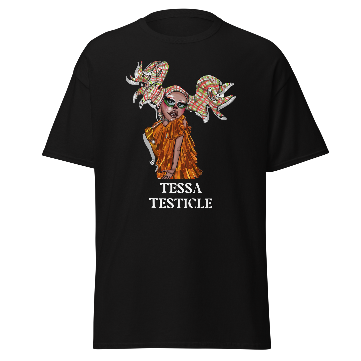 Tessa Graphic Shirt Black