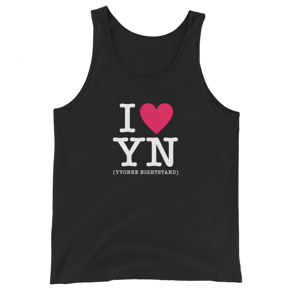 I Love Yvonne Nightstand Unisex Tank Top
