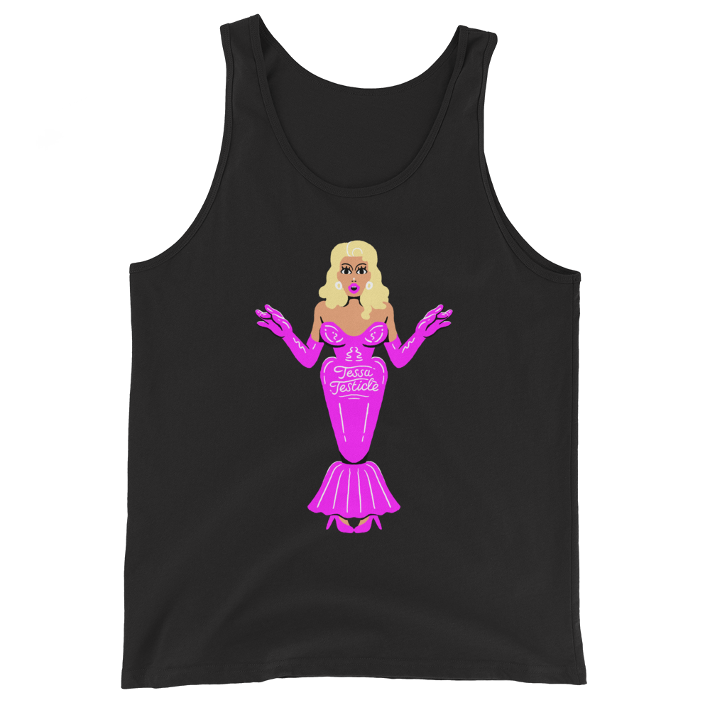 Tessa Pink Dress Tank Top