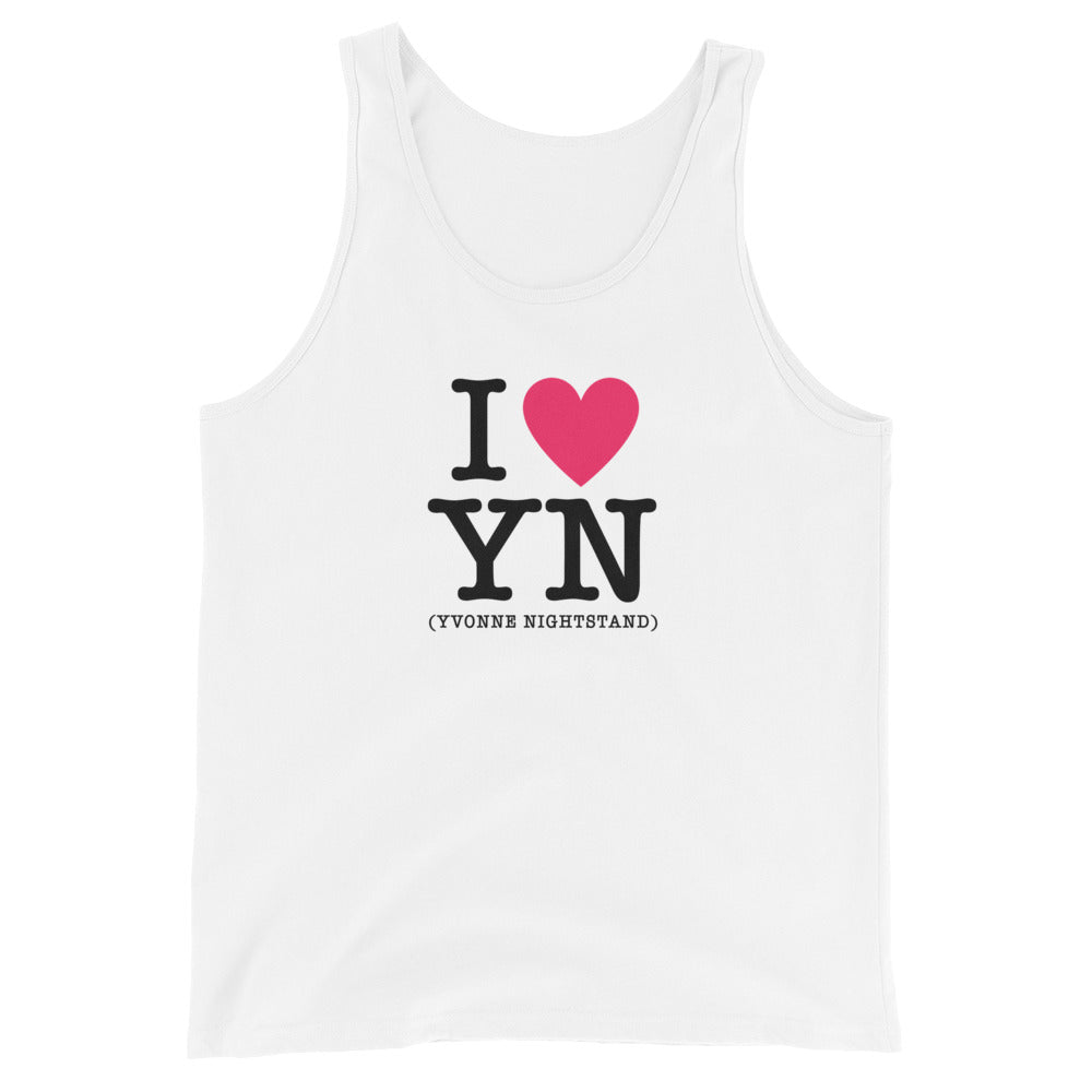 I Love Yvonne Nightstand Unisex Tank Top