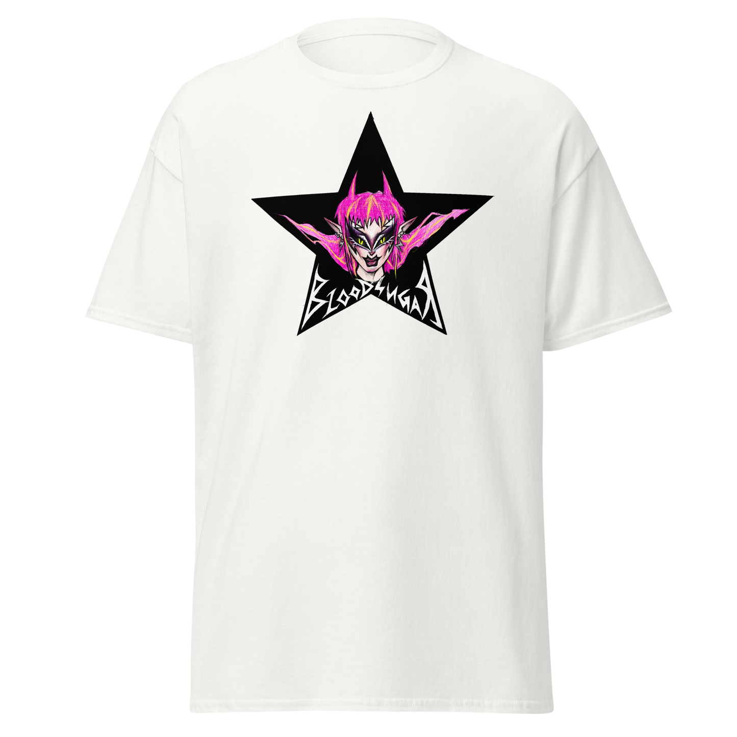 Bloodsugar Star Logo Shirt White
