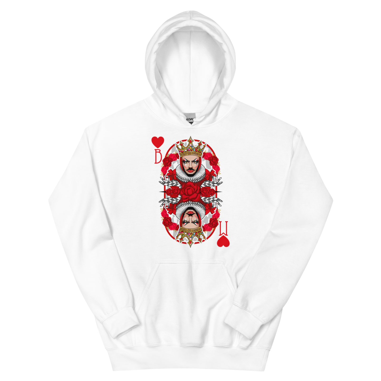 Bambi Mercury Queen Of Hearts Hoodie