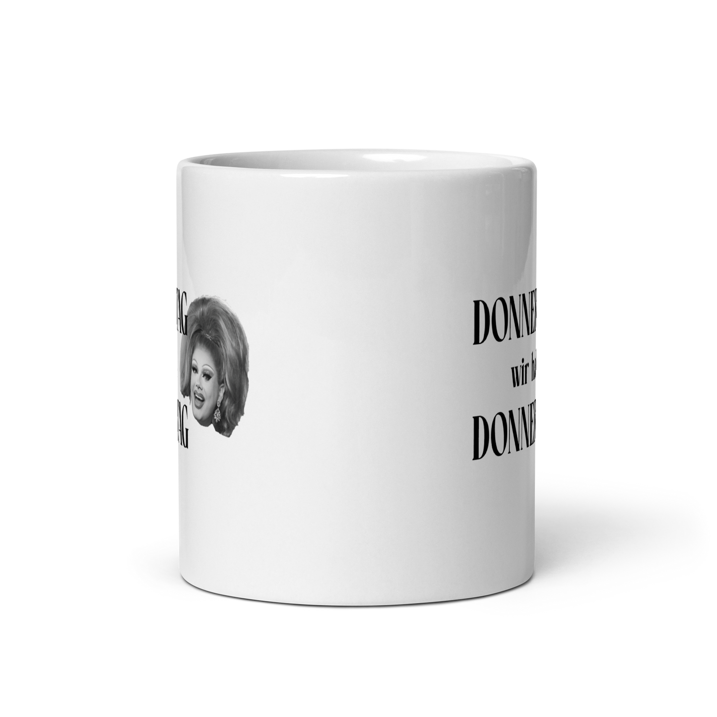 Donnerstag White Glossy Mug