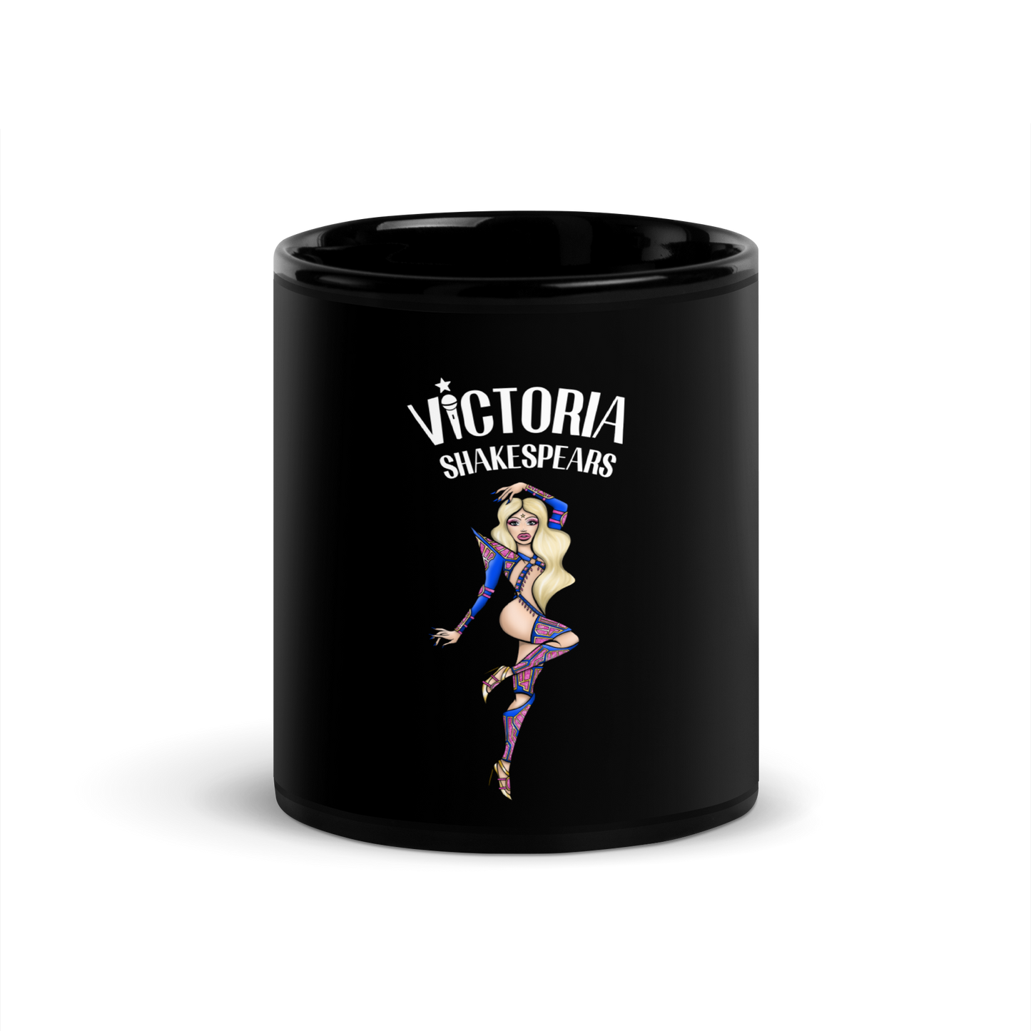 Victoria Shakespears Black Mug