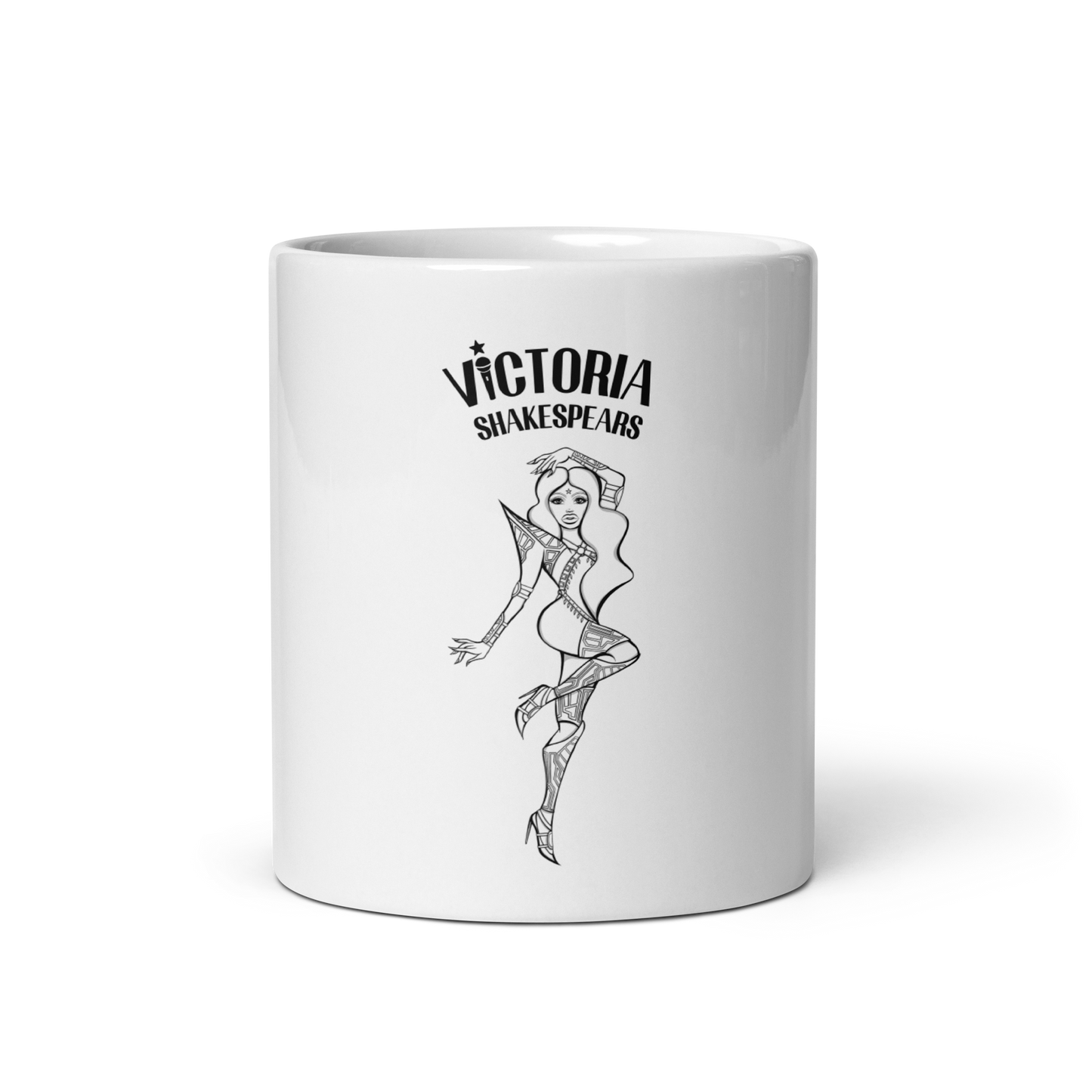 Victoria Shakespears White Mug